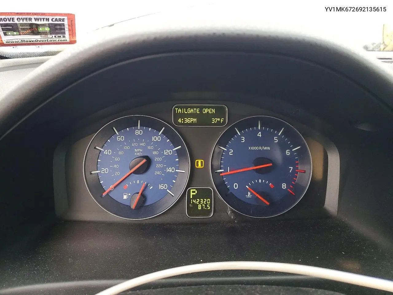 2009 Volvo C30 T5 VIN: YV1MK672692135615 Lot: 76749505