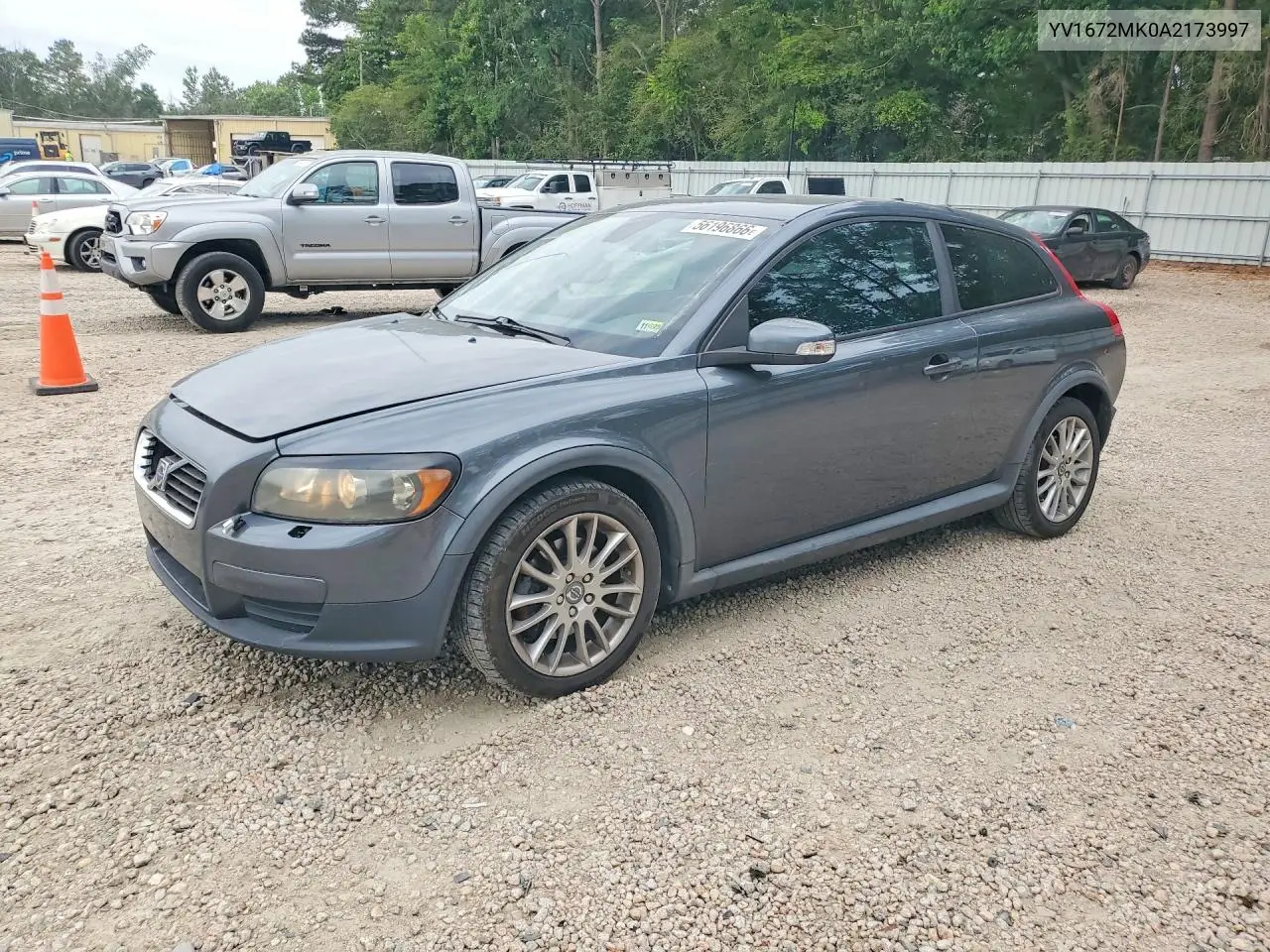 2010 Volvo C30 T5 VIN: YV1672MK0A2173997 Lot: 56196866