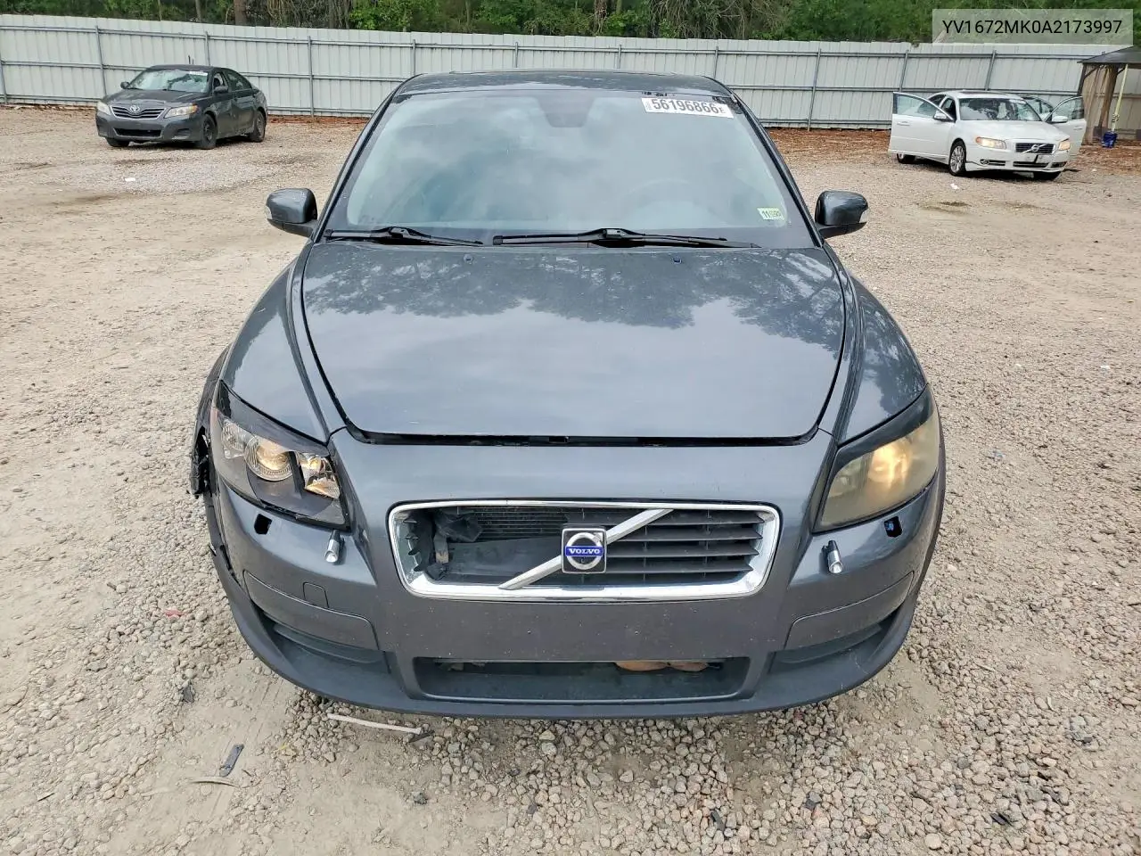 2010 Volvo C30 T5 VIN: YV1672MK0A2173997 Lot: 56196866