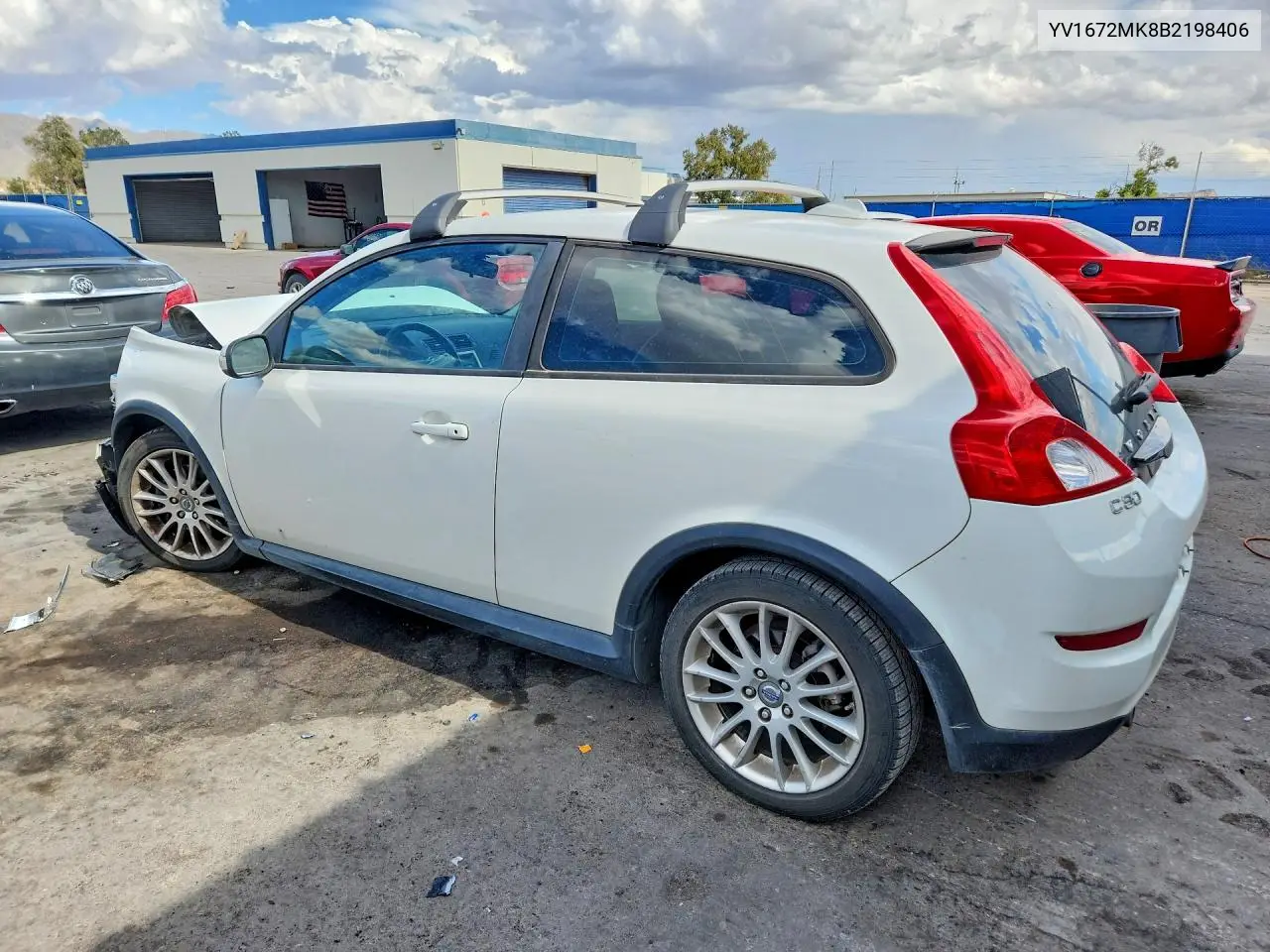 2011 Volvo C30 T5 VIN: YV1672MK8B2198406 Lot: 60829366