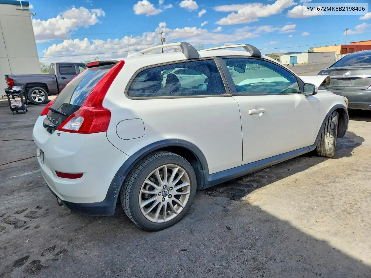 2011 Volvo C30 T5 VIN: YV1672MK8B2198406 Lot: 60829366