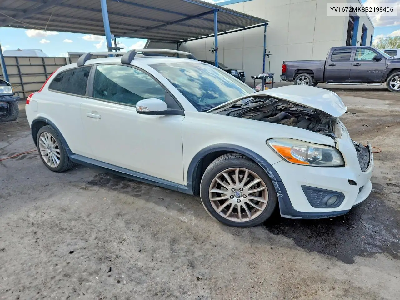 2011 Volvo C30 T5 VIN: YV1672MK8B2198406 Lot: 60829366