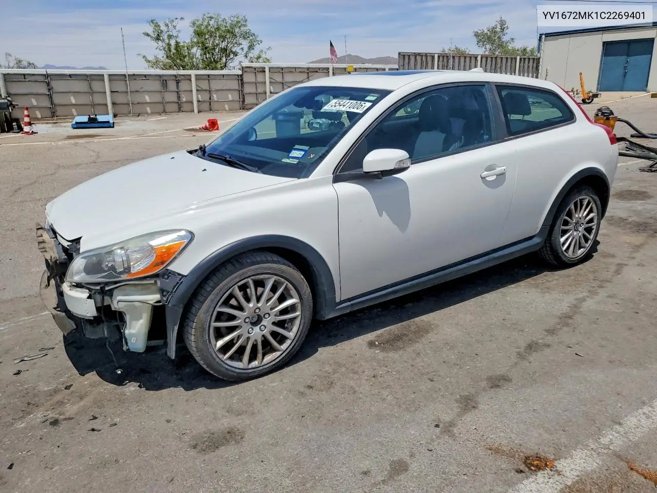 2012 Volvo C30 T5 VIN: YV1672MK1C2269401 Lot: 55441006