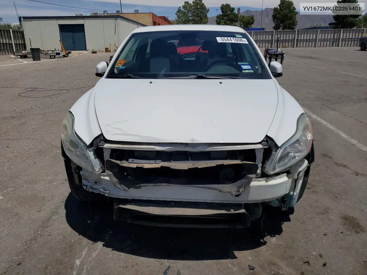 2012 Volvo C30 T5 VIN: YV1672MK1C2269401 Lot: 55441006