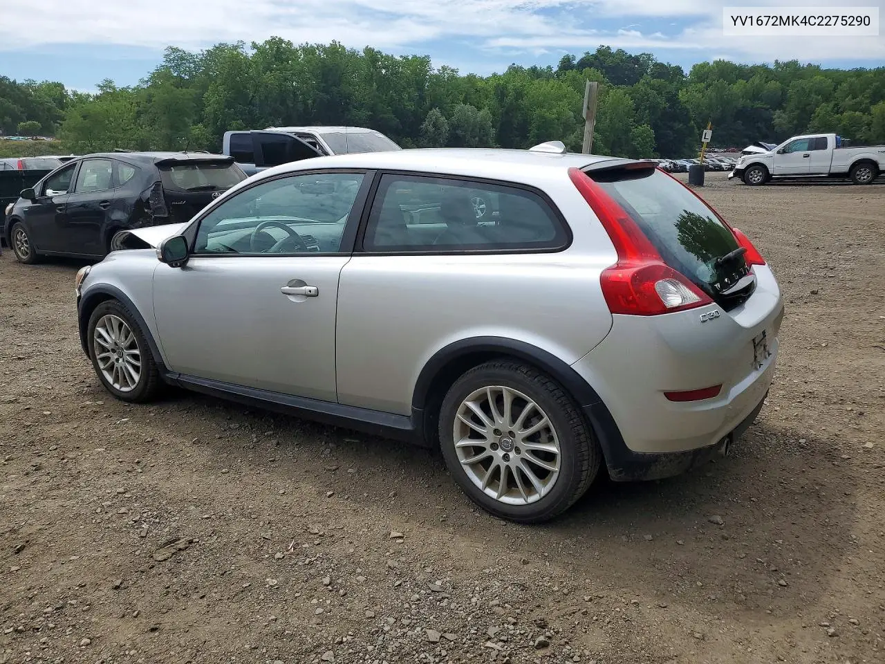 2012 Volvo C30 T5 VIN: YV1672MK4C2275290 Lot: 58896446