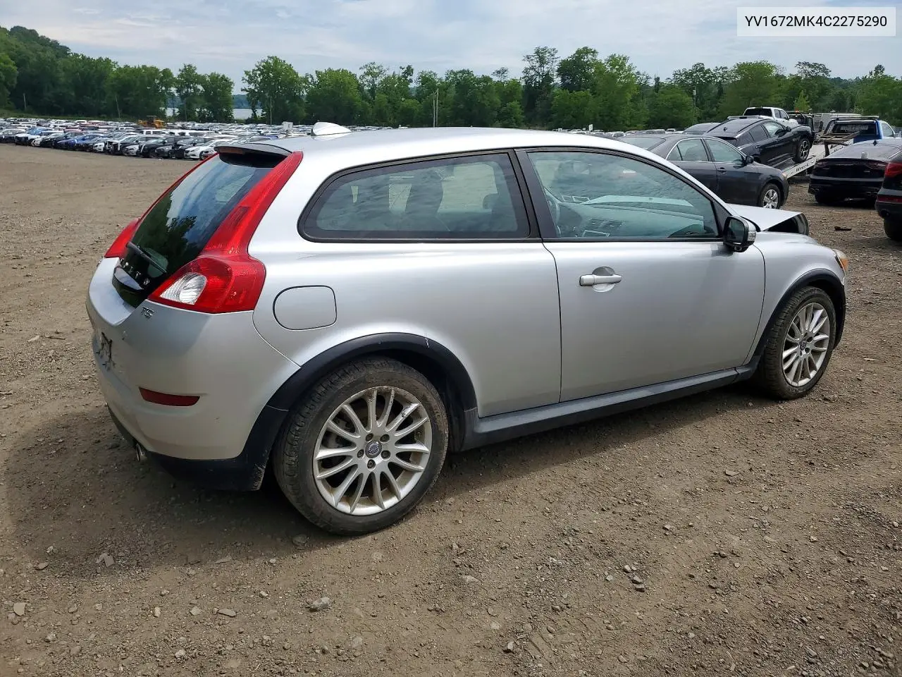 2012 Volvo C30 T5 VIN: YV1672MK4C2275290 Lot: 58896446