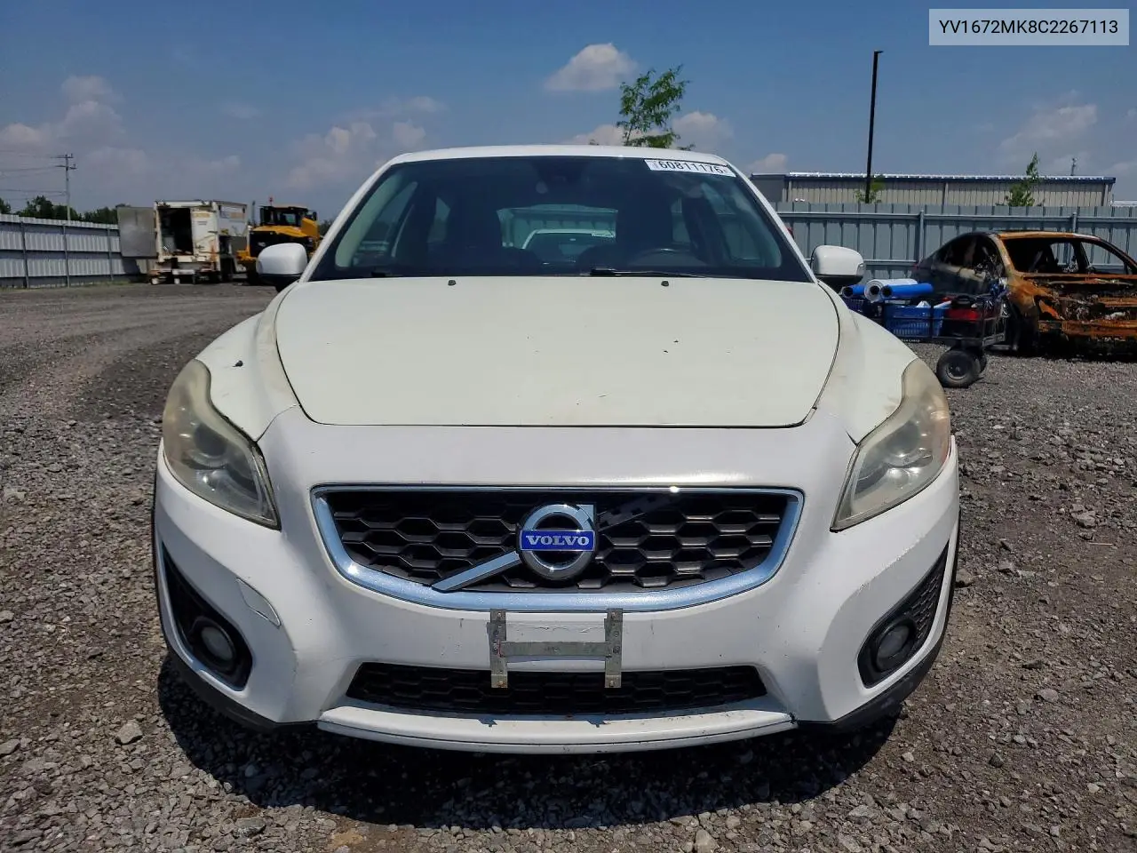 2012 Volvo C30 T5 VIN: YV1672MK8C2267113 Lot: 60811176