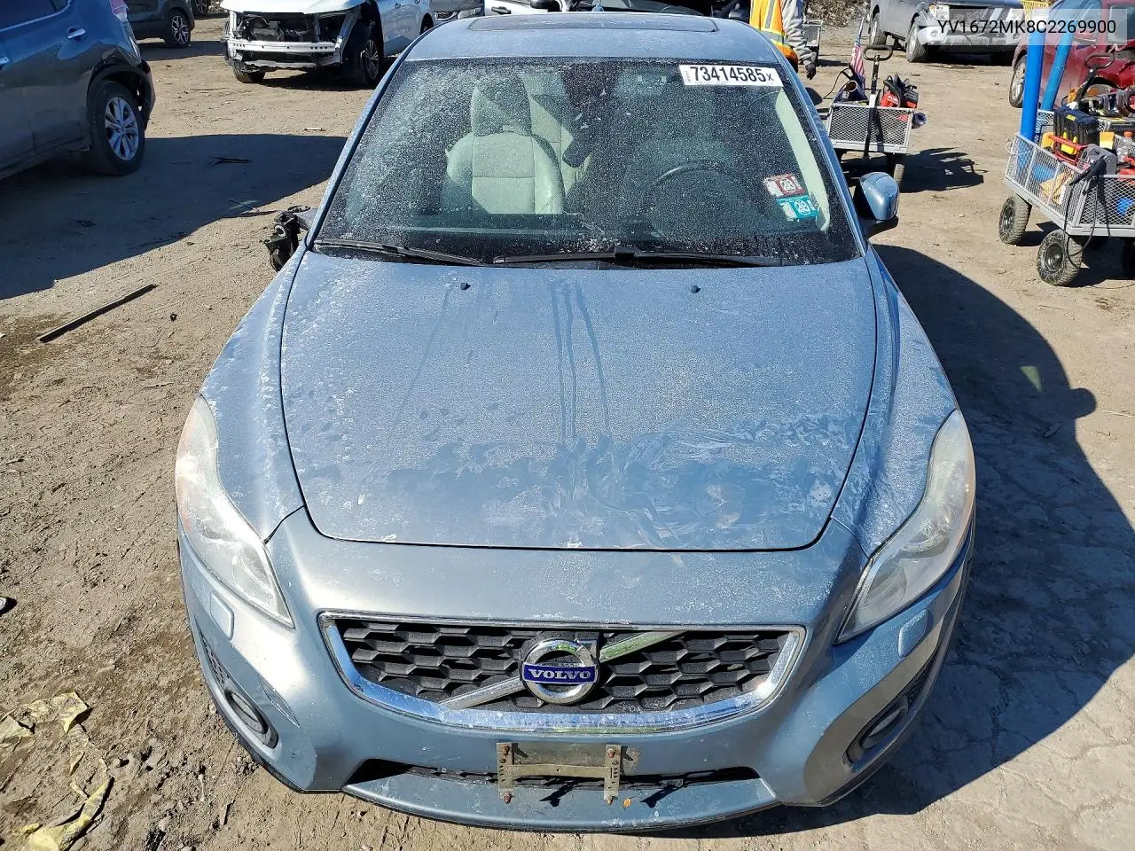 2012 Volvo C30 T5 VIN: YV1672MK8C2269900 Lot: 73414585