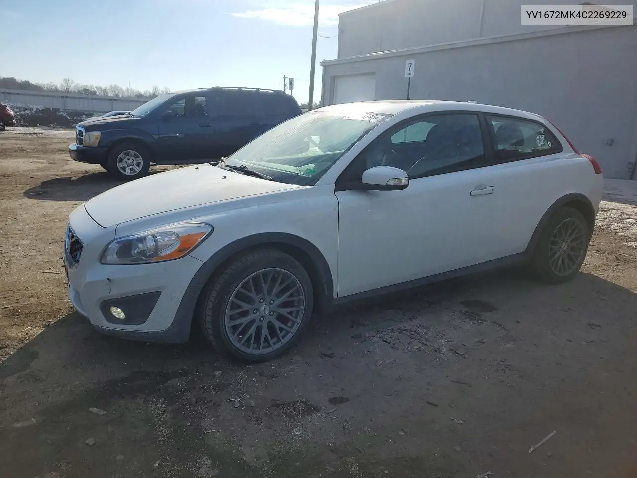 2012 Volvo C30 T5 VIN: YV1672MK4C2269229 Lot: 76724745