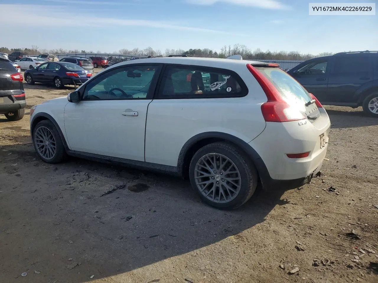 2012 Volvo C30 T5 VIN: YV1672MK4C2269229 Lot: 76724745