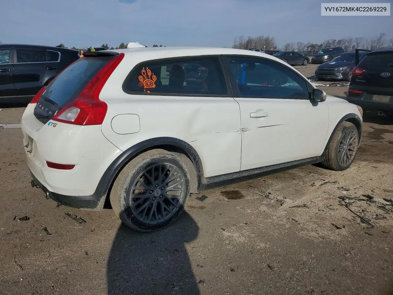 2012 Volvo C30 T5 VIN: YV1672MK4C2269229 Lot: 76724745