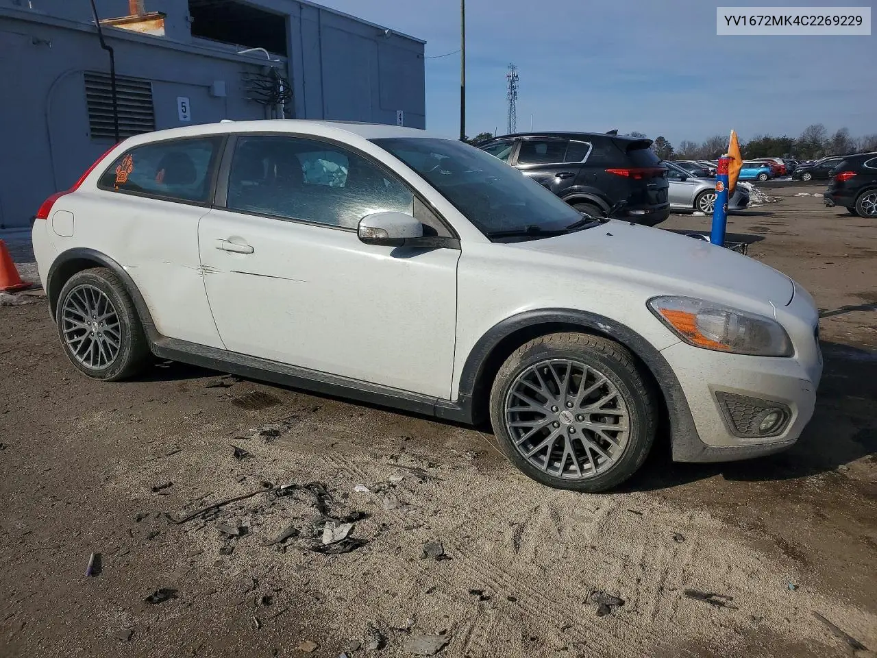 2012 Volvo C30 T5 VIN: YV1672MK4C2269229 Lot: 76724745