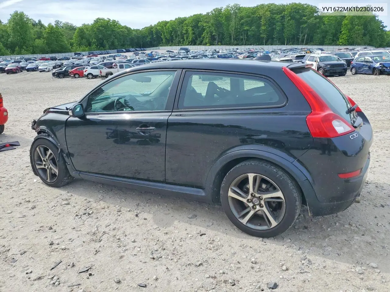 2013 Volvo C30 T5 VIN: YV1672MK1D2306206 Lot: 55785826