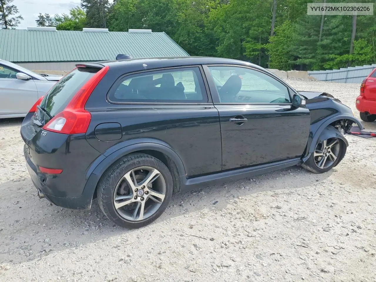 2013 Volvo C30 T5 VIN: YV1672MK1D2306206 Lot: 55785826