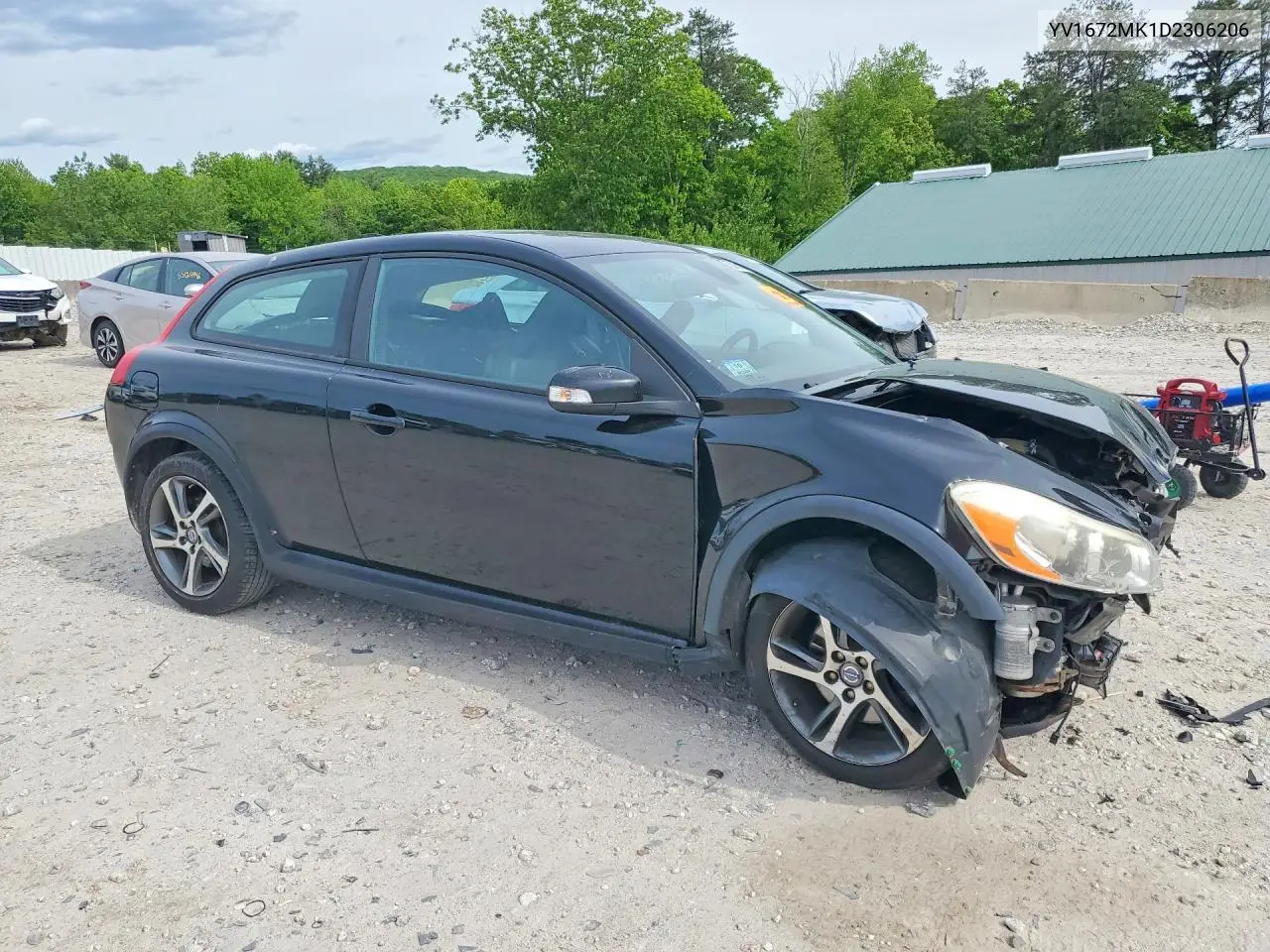 2013 Volvo C30 T5 VIN: YV1672MK1D2306206 Lot: 55785826