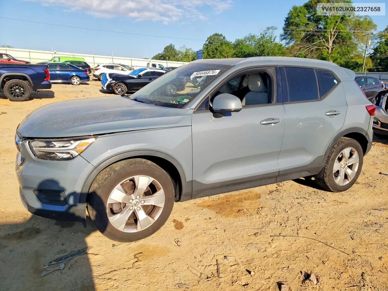 2020 Volvo C40 Recharge Ultimate VIN: YV4162UK0L2327658 Lot: 50446876