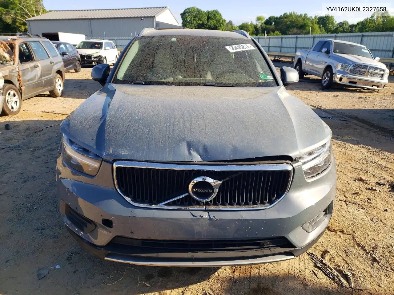 2020 Volvo C40 Recharge Ultimate VIN: YV4162UK0L2327658 Lot: 50446876