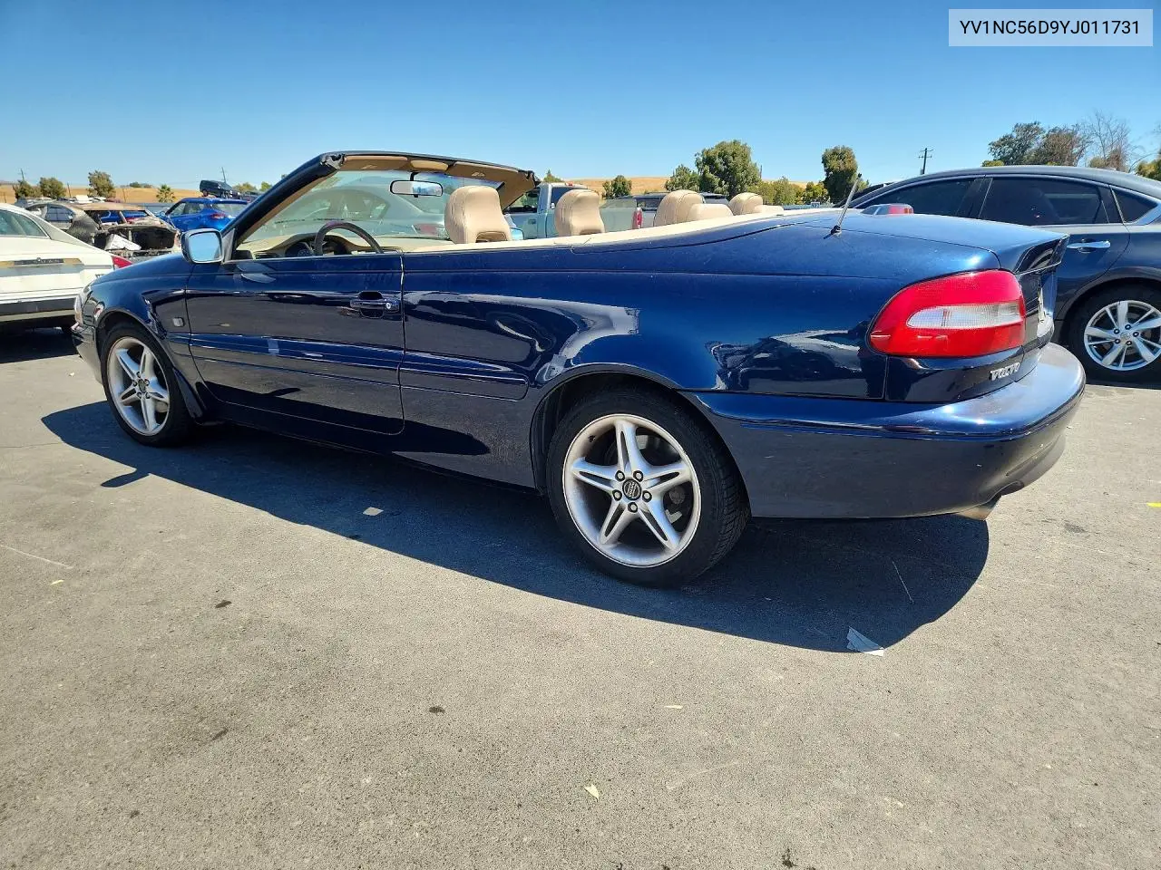 2000 Volvo C70 Turbo VIN: YV1NC56D9YJ011731 Lot: 60298646