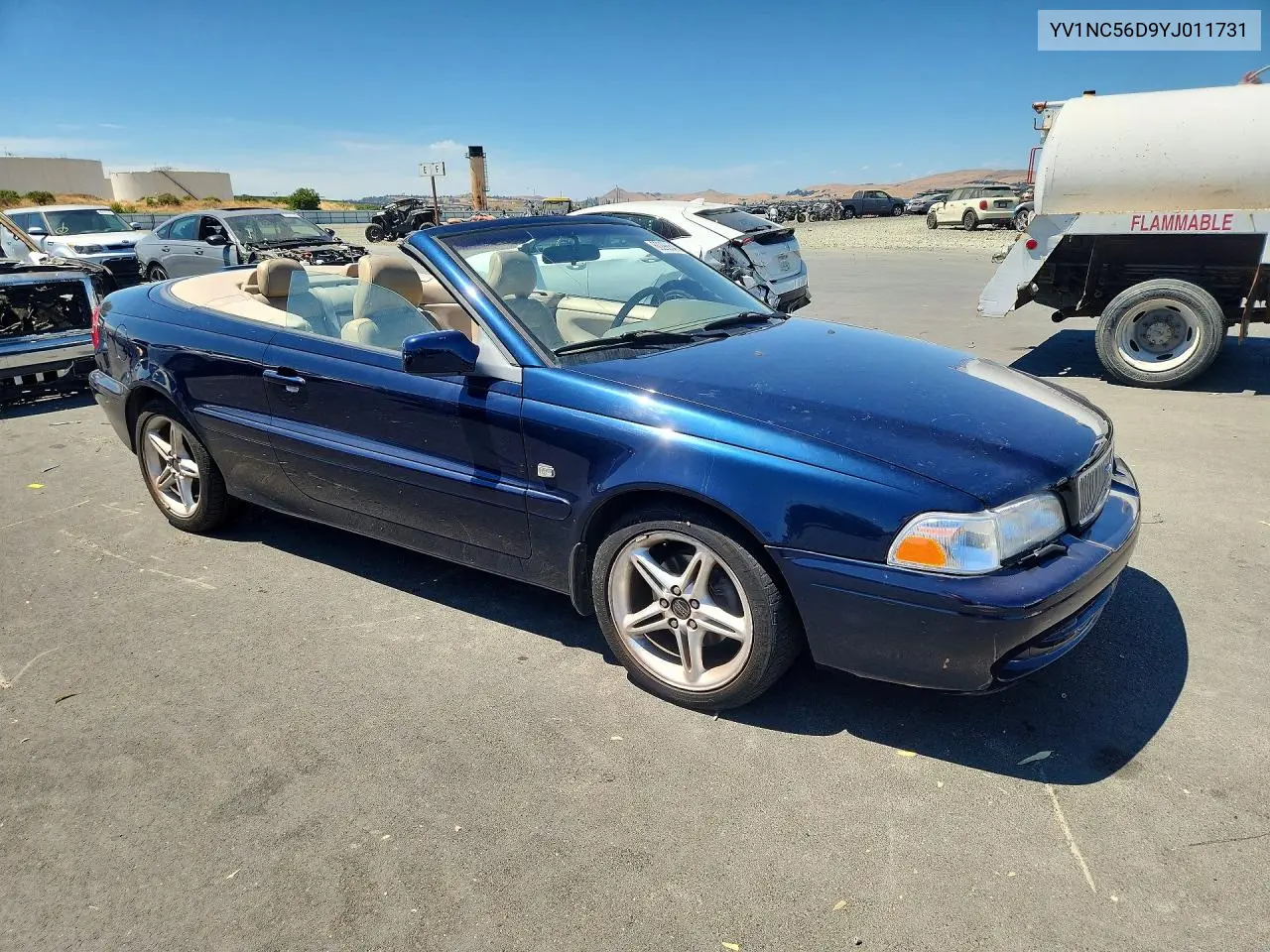 2000 Volvo C70 Turbo VIN: YV1NC56D9YJ011731 Lot: 60298646