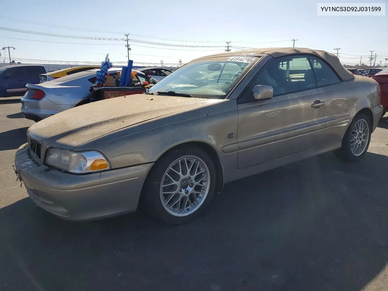 2001 Volvo C70 Turbo VIN: YV1NC53D92J031599 Lot: 61910396