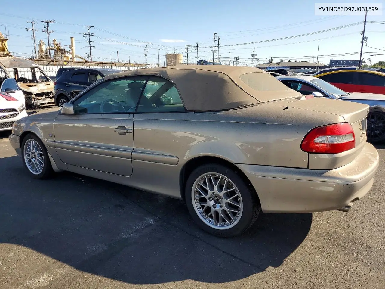 2001 Volvo C70 Turbo VIN: YV1NC53D92J031599 Lot: 61910396
