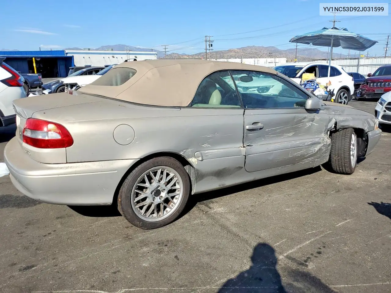 2001 Volvo C70 Turbo VIN: YV1NC53D92J031599 Lot: 61910396