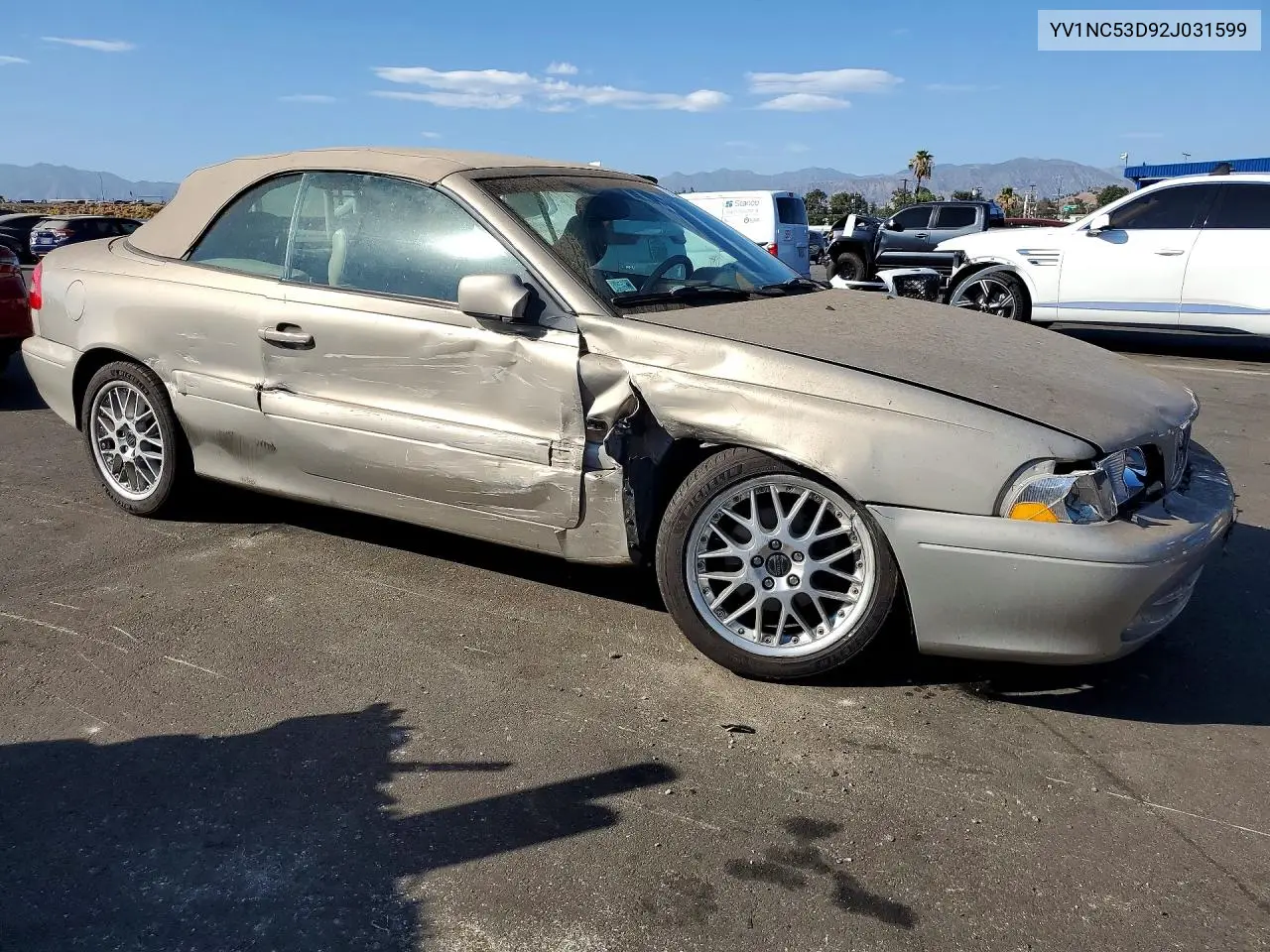 2001 Volvo C70 Turbo VIN: YV1NC53D92J031599 Lot: 61910396