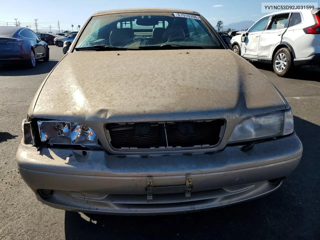 2001 Volvo C70 Turbo VIN: YV1NC53D92J031599 Lot: 61910396