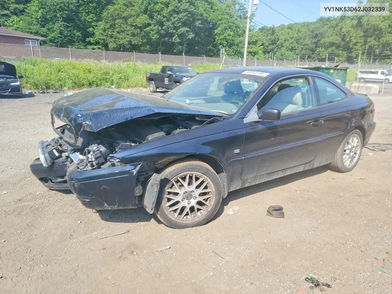 2002 Volvo C70 VIN: YV1NK53D62J032339 Lot: 58845186