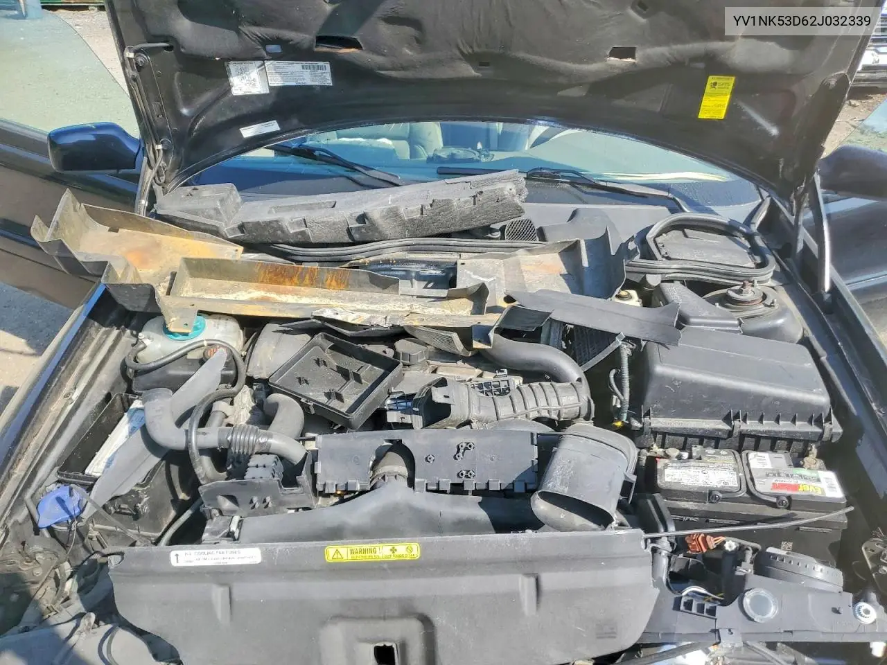 2002 Volvo C70 VIN: YV1NK53D62J032339 Lot: 58845186