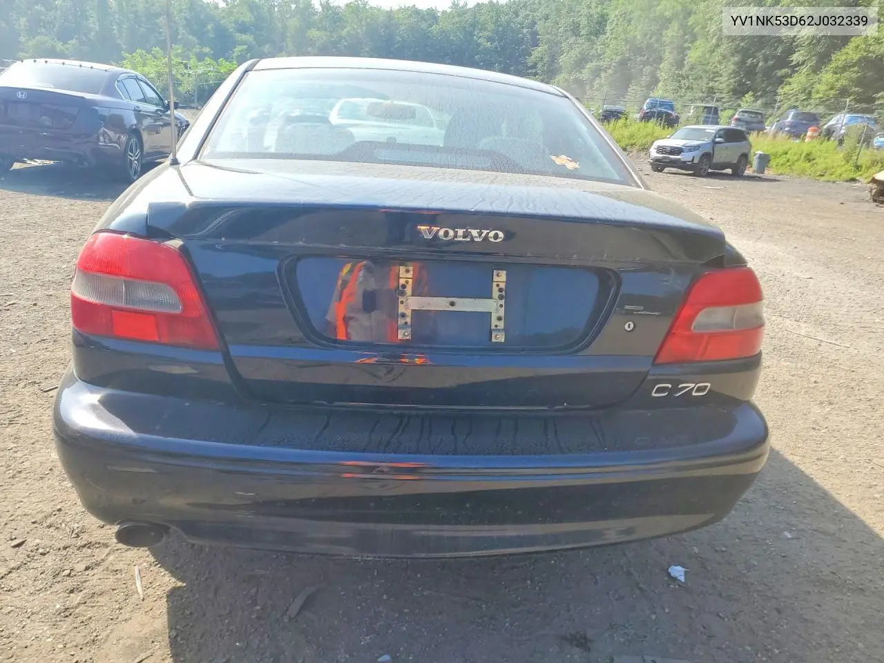 2002 Volvo C70 VIN: YV1NK53D62J032339 Lot: 58845186