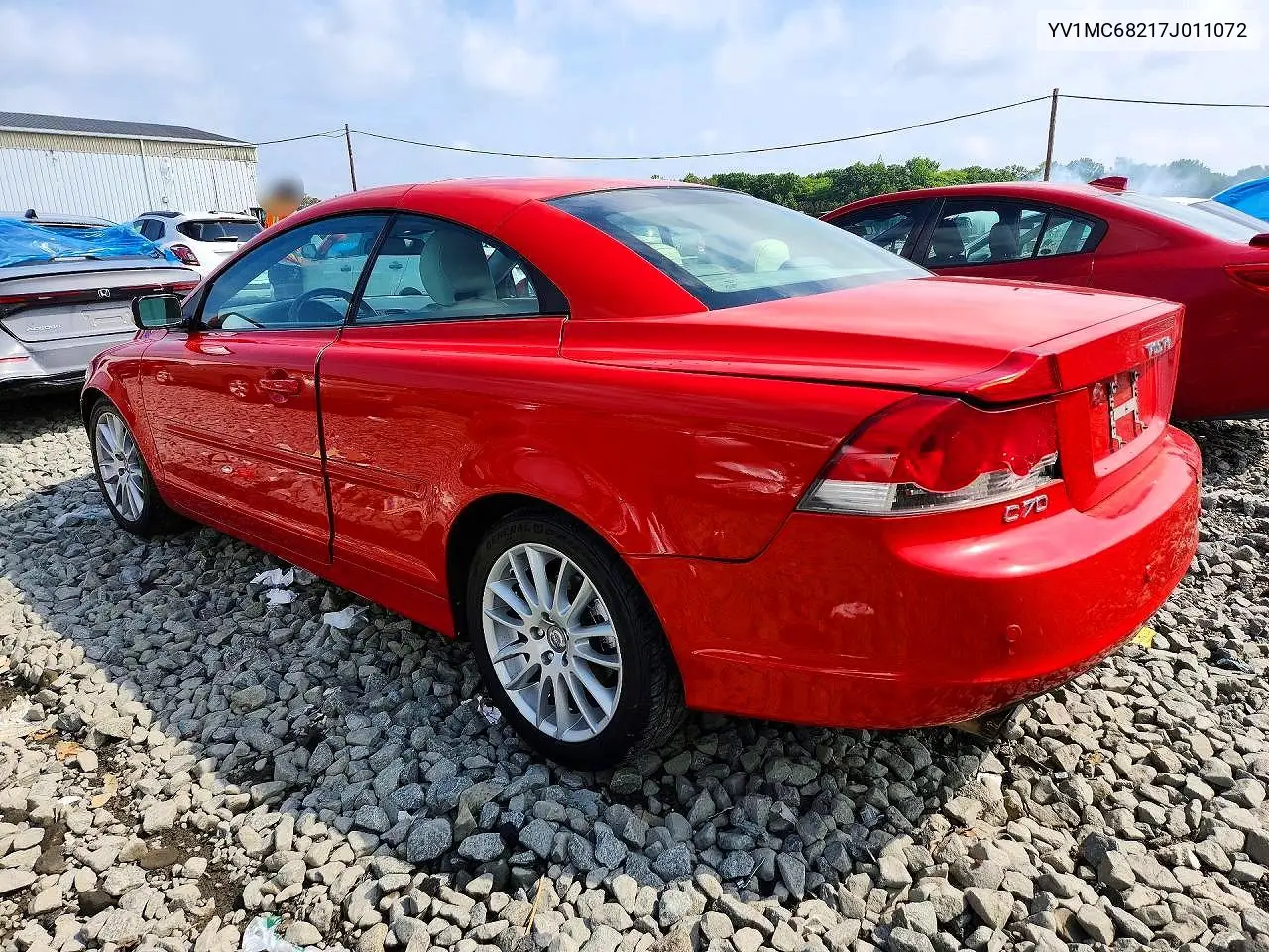 2007 Volvo C70 T5 VIN: YV1MC68217J011072 Lot: 57146326