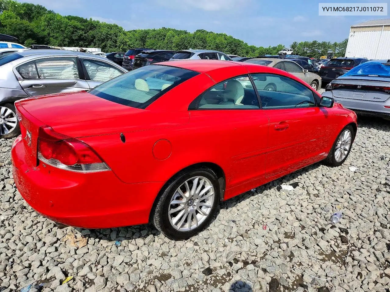 2007 Volvo C70 T5 VIN: YV1MC68217J011072 Lot: 57146326