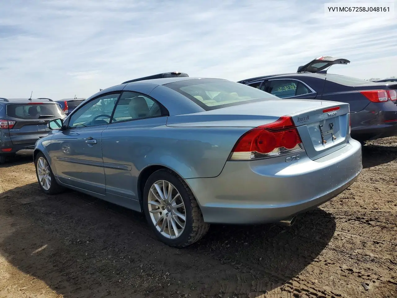 2008 Volvo C70 T5 VIN: YV1MC67258J048161 Lot: 46306386