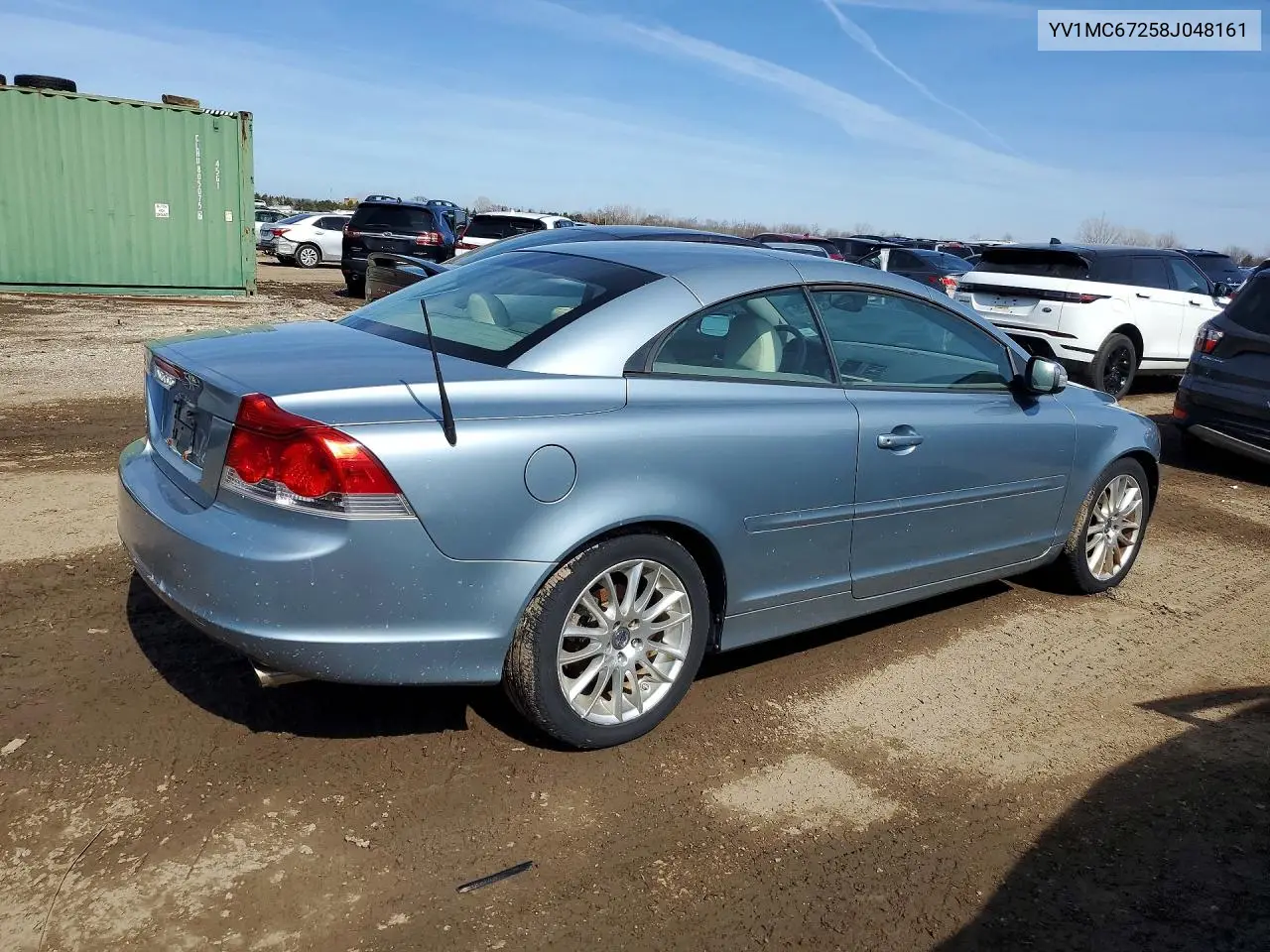 2008 Volvo C70 T5 VIN: YV1MC67258J048161 Lot: 46306386