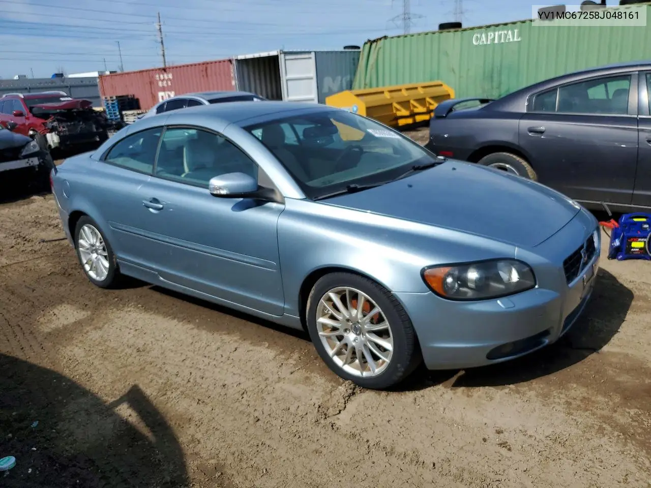 2008 Volvo C70 T5 VIN: YV1MC67258J048161 Lot: 46306386