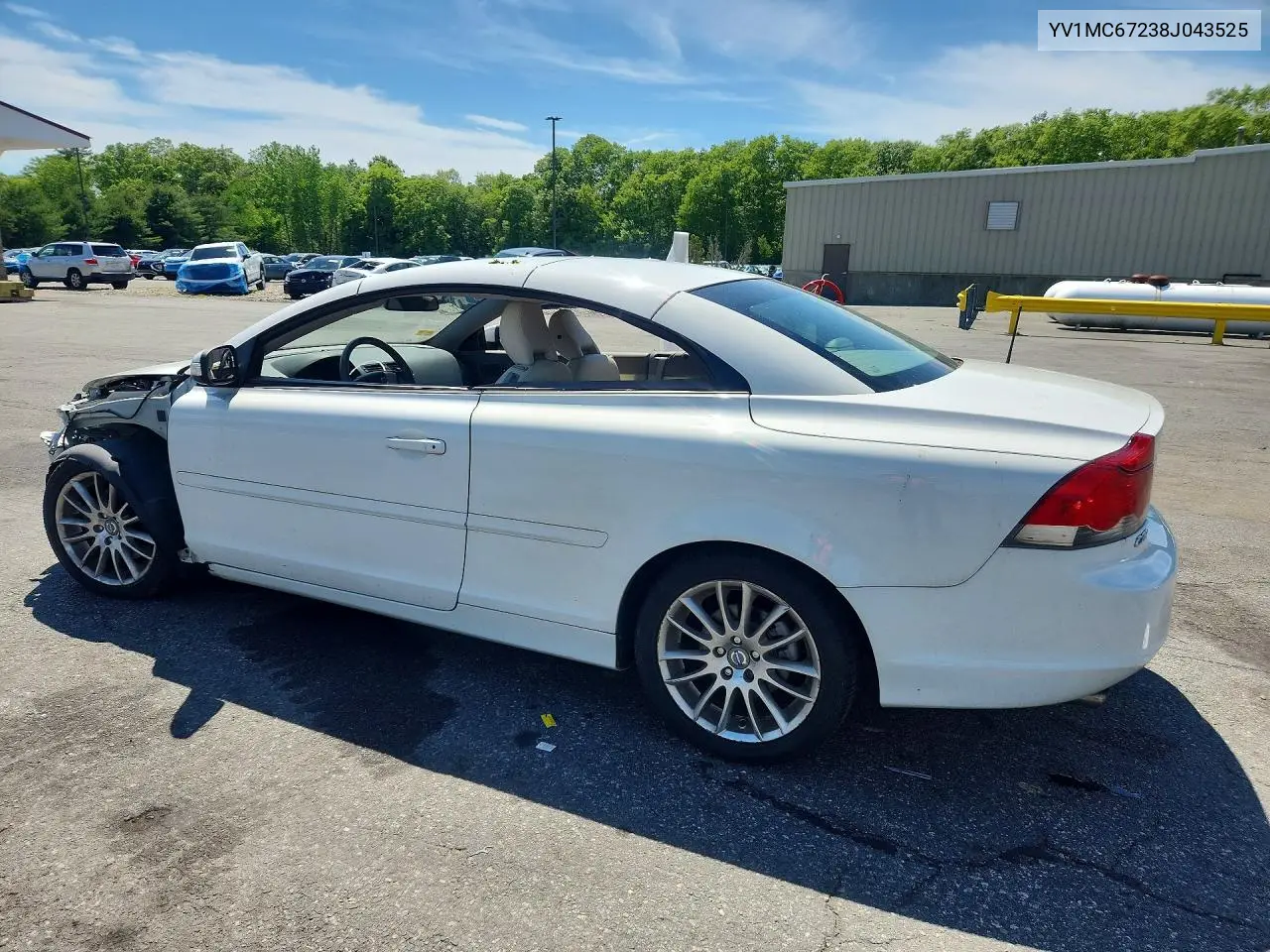 2008 Volvo C70 T5 VIN: YV1MC67238J043525 Lot: 54804166