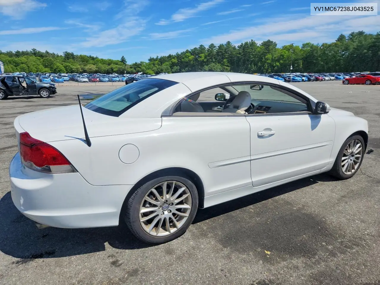 2008 Volvo C70 T5 VIN: YV1MC67238J043525 Lot: 54804166