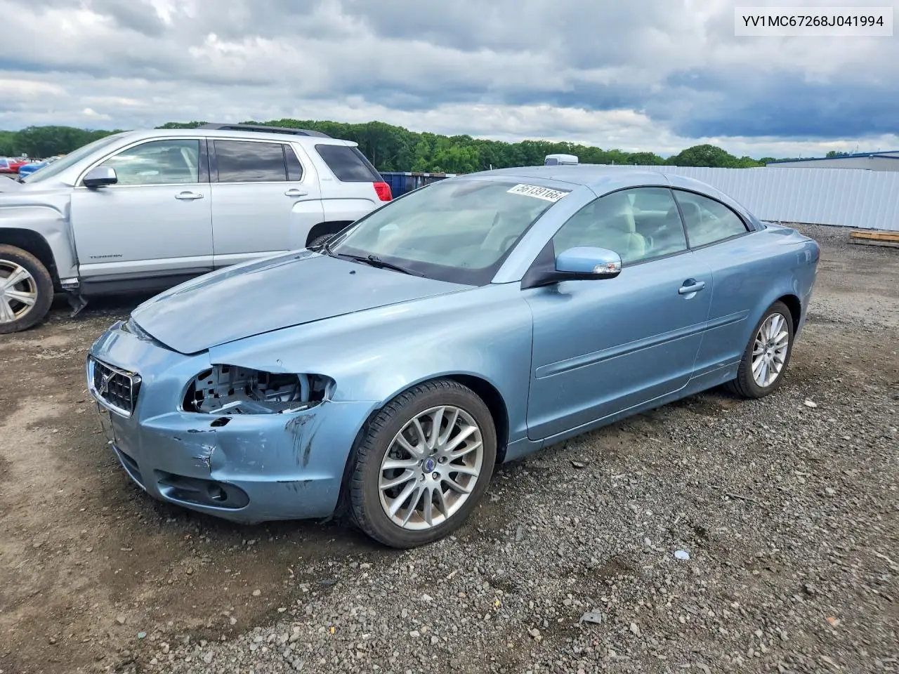 2008 Volvo C70 T5 VIN: YV1MC67268J041994 Lot: 56139166