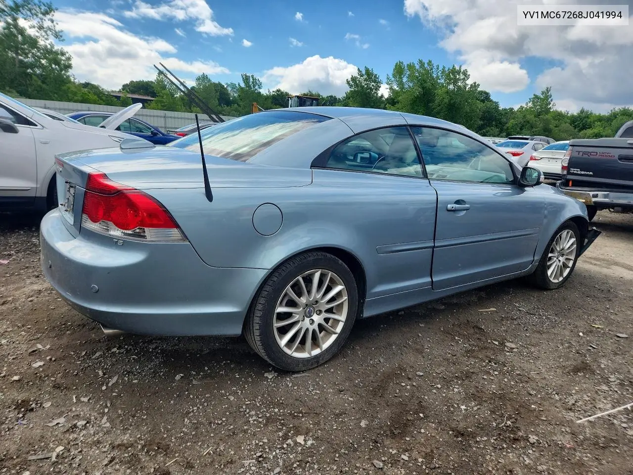 2008 Volvo C70 T5 VIN: YV1MC67268J041994 Lot: 56139166
