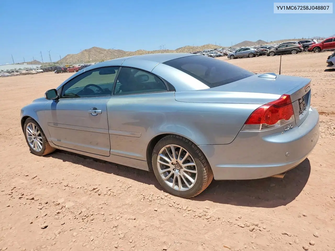 2008 Volvo C70 VIN: YV1MC67258J048807 Lot: 56564686