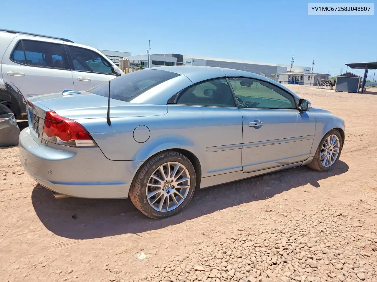 2008 Volvo C70 VIN: YV1MC67258J048807 Lot: 56564686