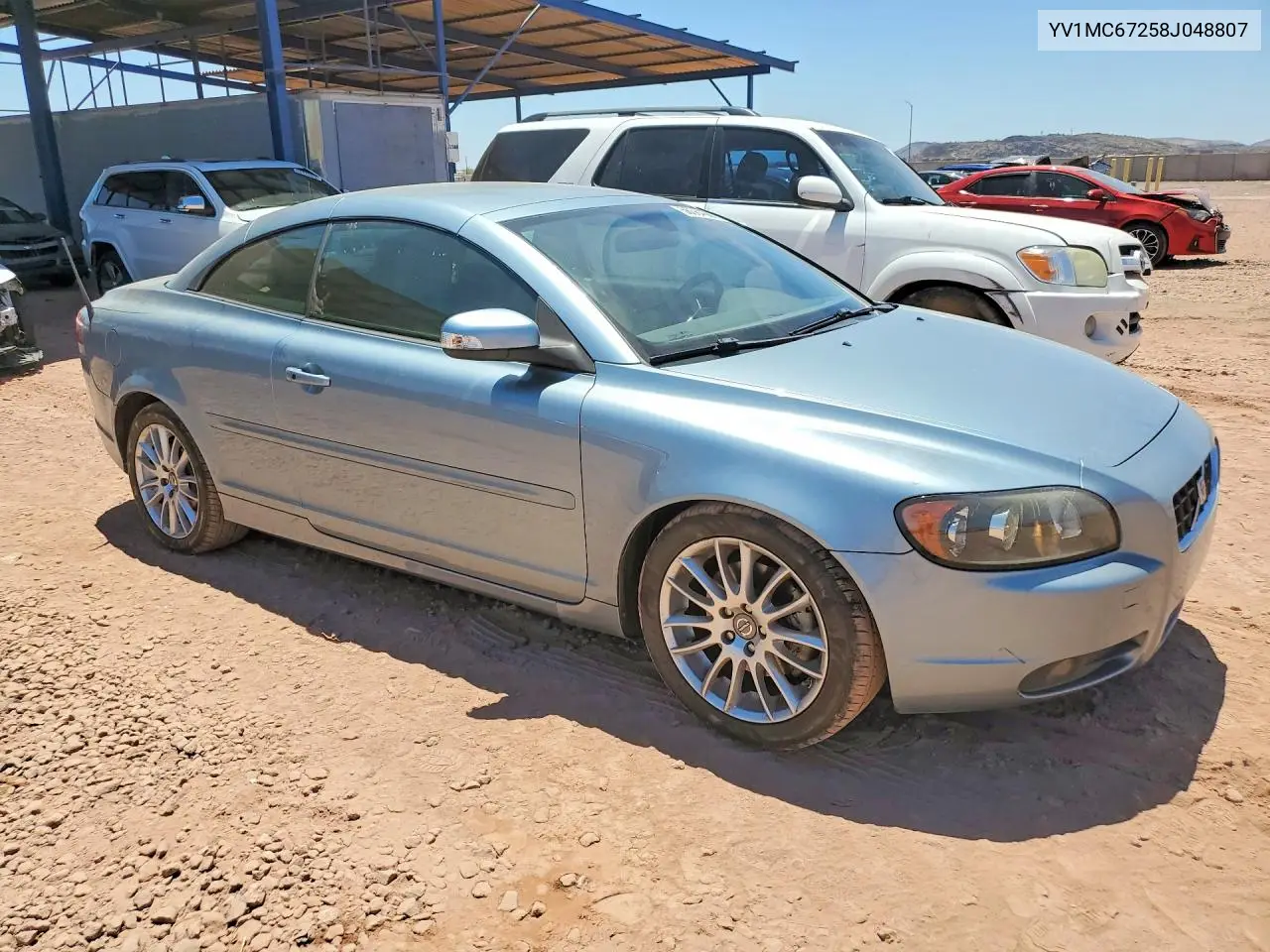 2008 Volvo C70 VIN: YV1MC67258J048807 Lot: 56564686