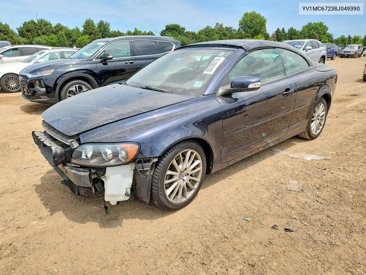 2008 Volvo C70 T5 VIN: YV1MC67238J049390 Lot: 60398016