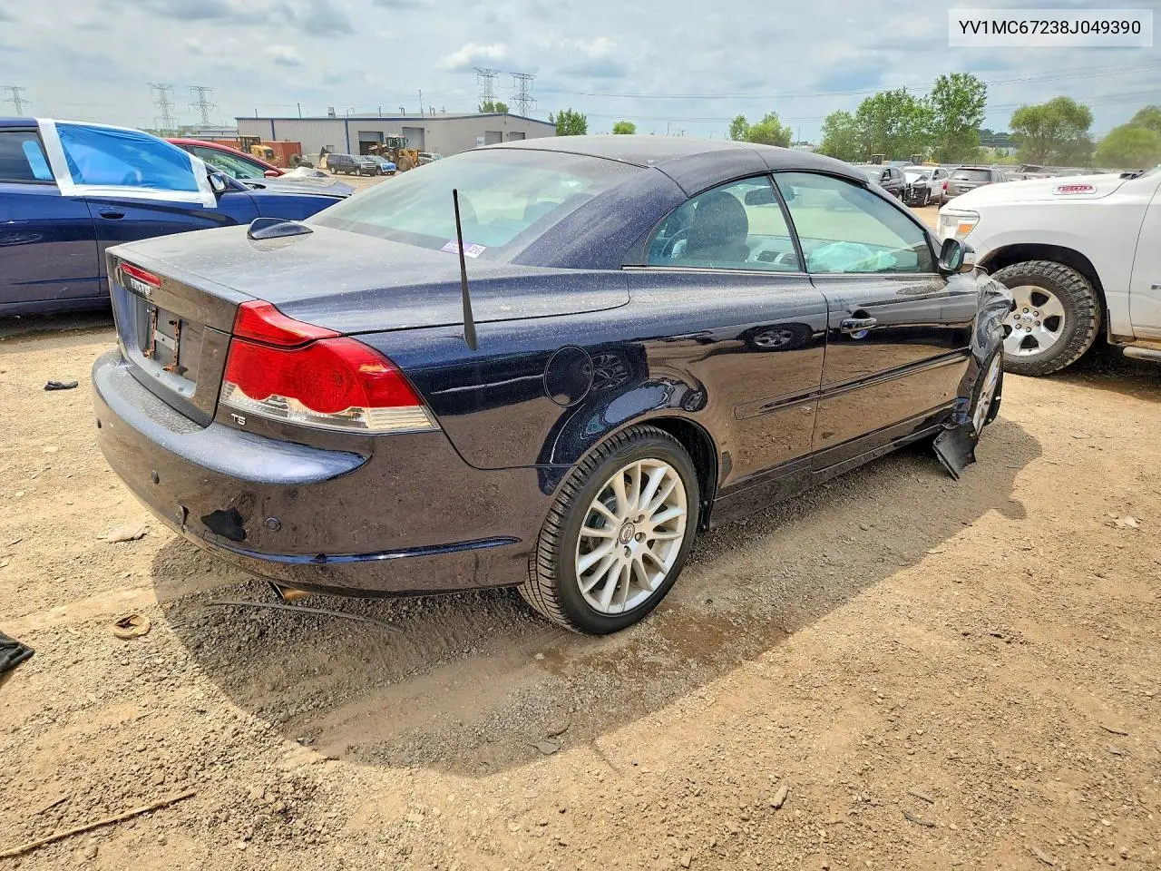 2008 Volvo C70 T5 VIN: YV1MC67238J049390 Lot: 60398016