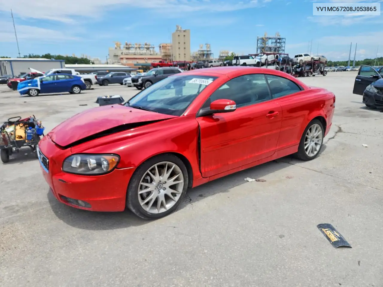 2008 Volvo C70 T5 VIN: YV1MC67208J053865 Lot: 85770665