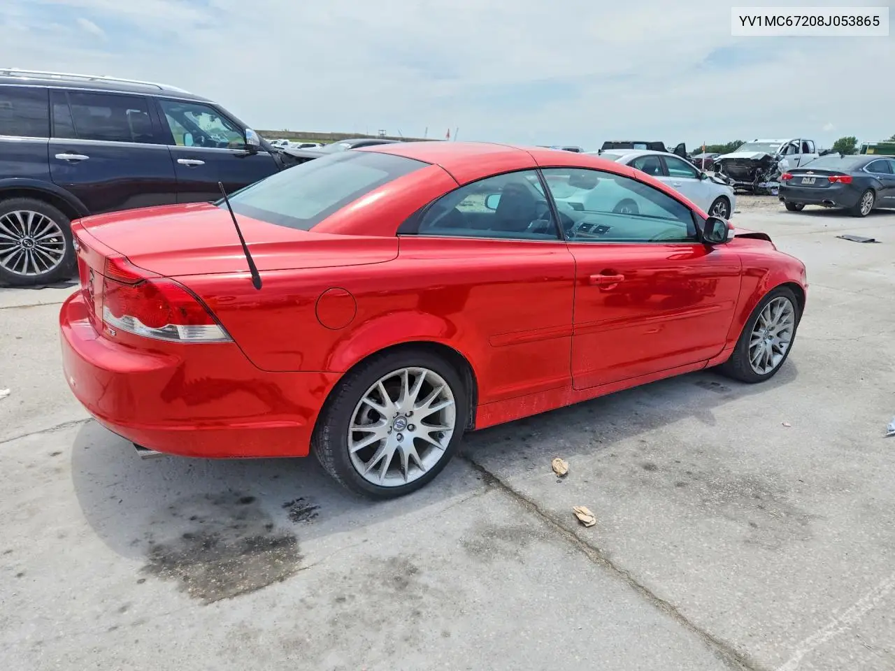 2008 Volvo C70 T5 VIN: YV1MC67208J053865 Lot: 85770665