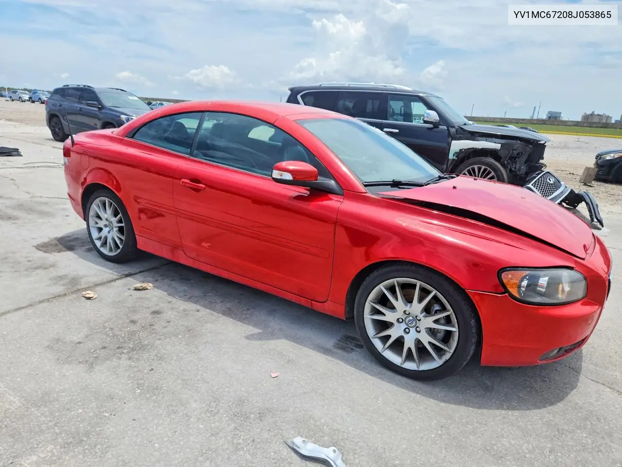 2008 Volvo C70 T5 VIN: YV1MC67208J053865 Lot: 85770665