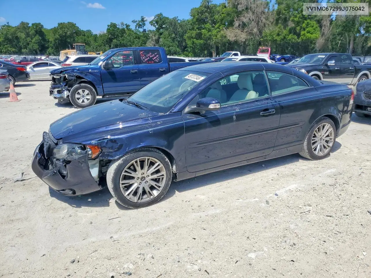 2009 Volvo C70 T5 VIN: YV1MC67299J075042 Lot: 49737346