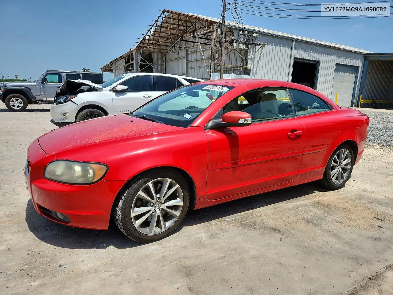 2010 Volvo C70 T5 VIN: YV1672MC9AJ090082 Lot: 58507146